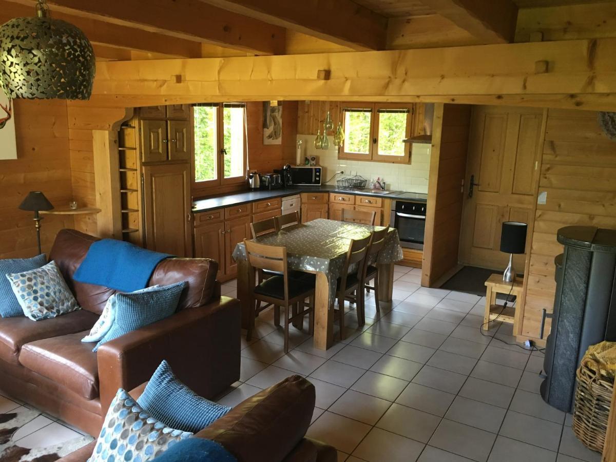 Chalet Olimon Saint-Jean-dʼAulps Exteriör bild