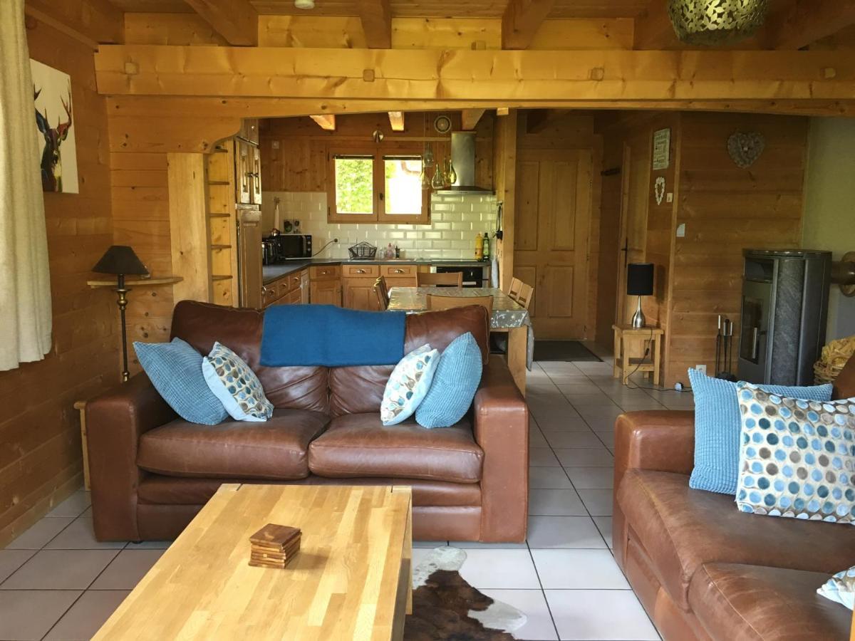 Chalet Olimon Saint-Jean-dʼAulps Exteriör bild