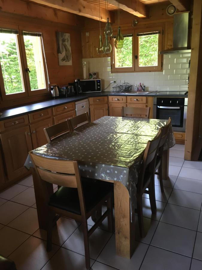 Chalet Olimon Saint-Jean-dʼAulps Exteriör bild