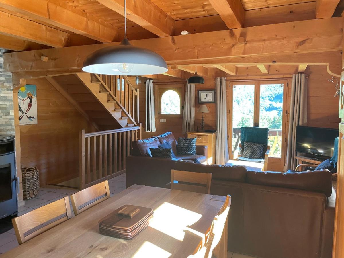 Chalet Olimon Saint-Jean-dʼAulps Exteriör bild