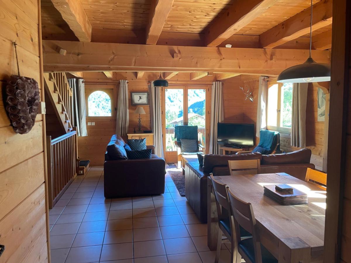 Chalet Olimon Saint-Jean-dʼAulps Exteriör bild
