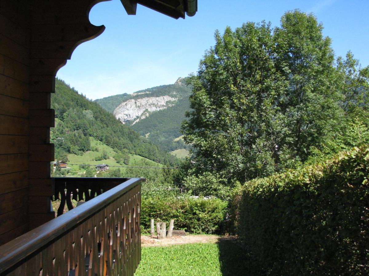 Chalet Olimon Saint-Jean-dʼAulps Exteriör bild