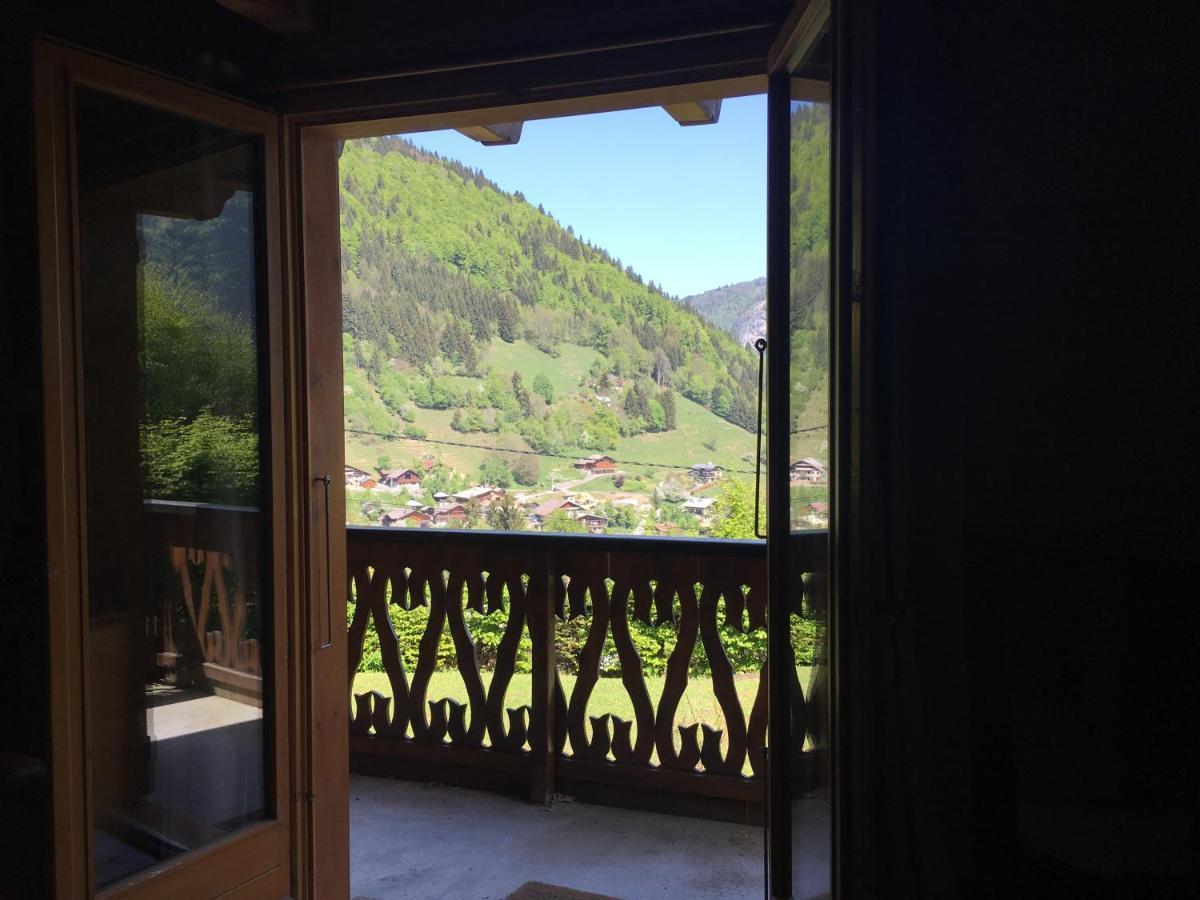 Chalet Olimon Saint-Jean-dʼAulps Exteriör bild