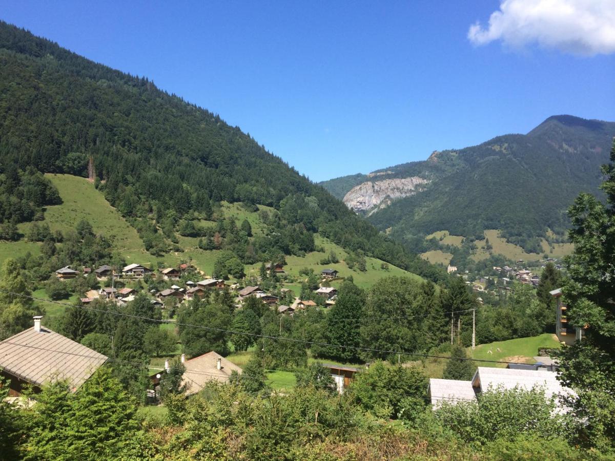 Chalet Olimon Saint-Jean-dʼAulps Exteriör bild